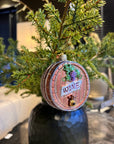Kerst ornament | Wijnvat | 8 cm - NU PUUR & GROEN