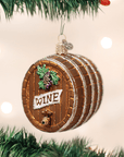 Kerst ornament | Wijnvat | 8 cm - NU PUUR & GROEN
