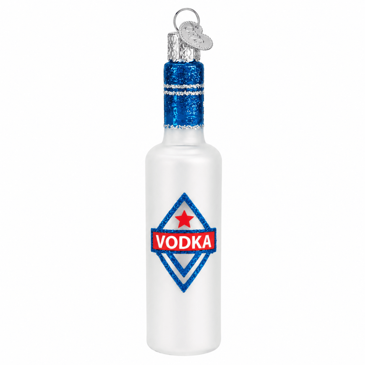 Kerst ornament | Wodka Fles | 3 cm - NU PUUR & GROEN