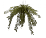 Kunst Hangplant Varen Groen | 119 cm