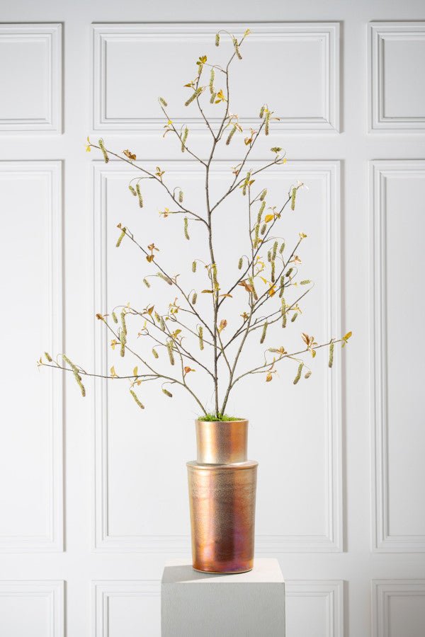 Kunstbloem Alnus Tak Groen | 113 cm - NU PUUR &amp; GROEN