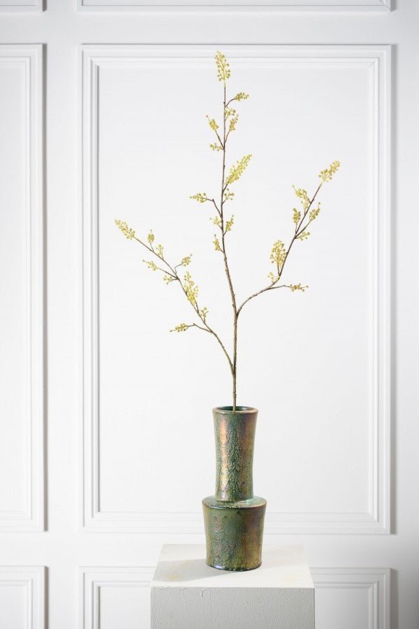 Kunstbloem Bessentak Groen | 112 cm - NU PUUR & GROEN