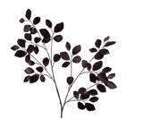 Kunstbloem Beuken Tak Bordeaux/Paars | 127 cm