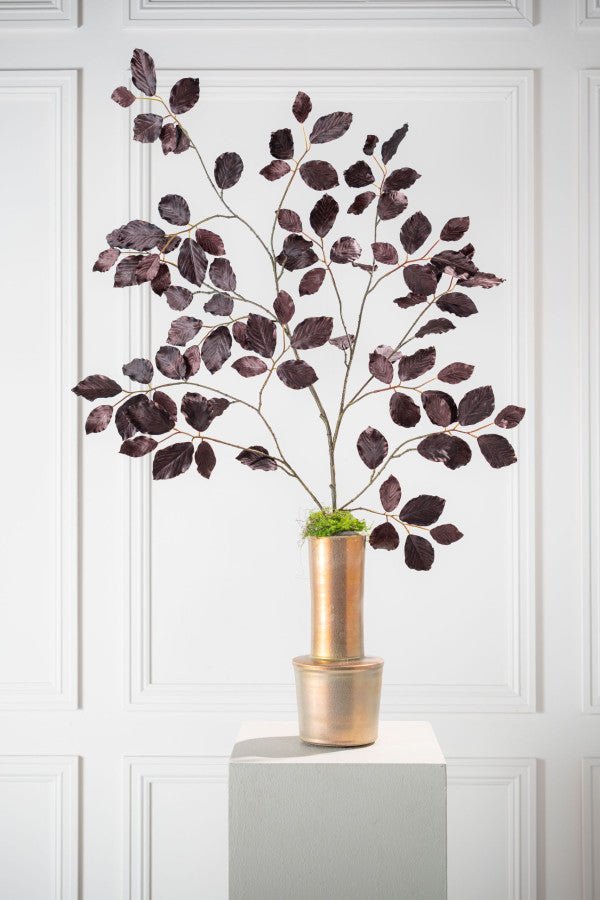 Kunstbloem Beuken Tak Bordeaux/Paars | 96 cm - NU PUUR &amp; GROEN