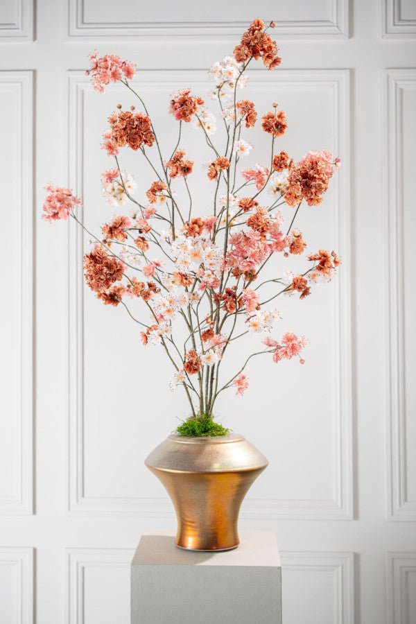 Kunstbloem Bloesem Tak Roze | 127 cm - NU PUUR &amp; GROEN