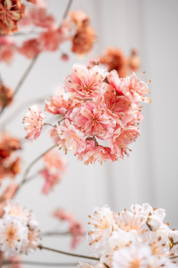 Kunstbloem Bloesem Tak Roze | 127 cm - NU PUUR &amp; GROEN