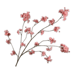 Kunstblume Blütenzweig Rosa | 127 cm