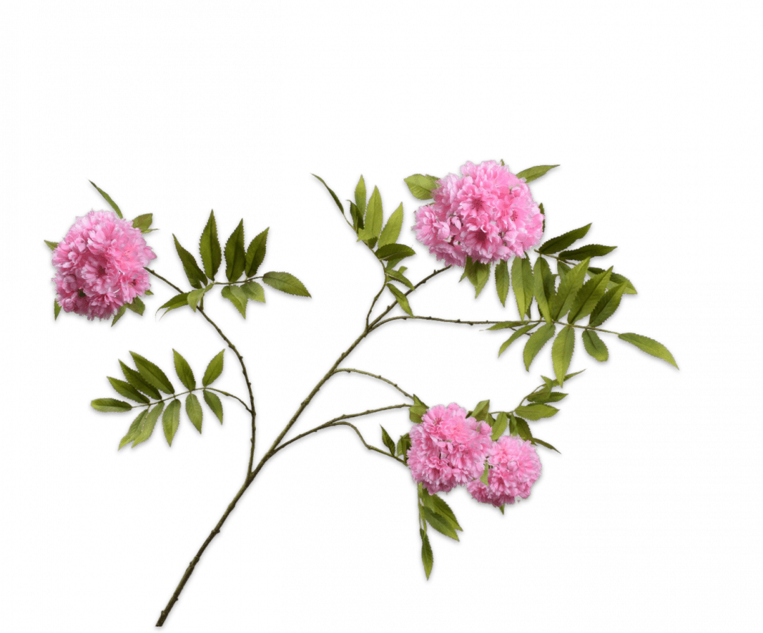 Kunstbloem Bloesem Tak Roze | 149 cm - NU PUUR & GROEN