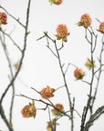 Kunstbloem Bramen Tak Groen/Roze | 105 cm - NU PUUR & GROEN