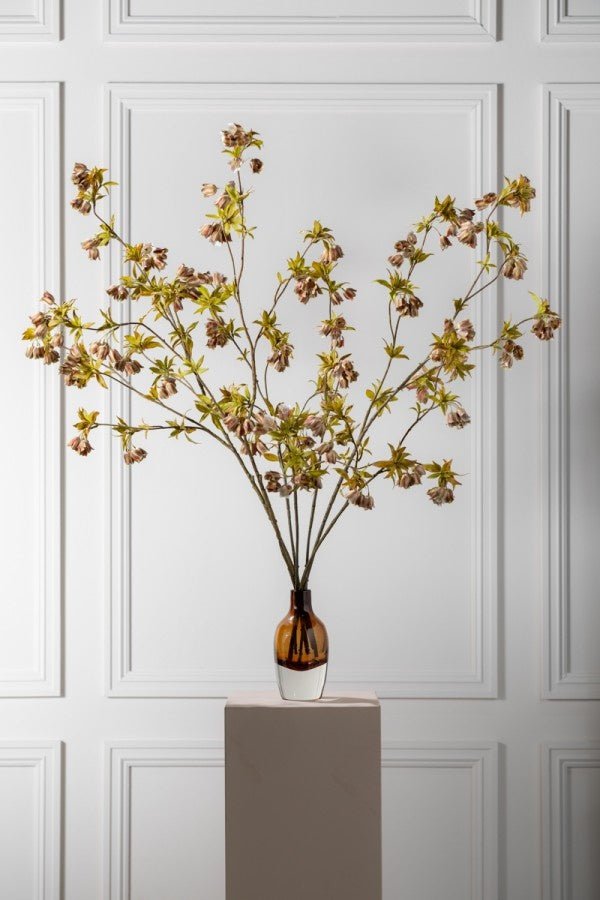 Kunstbloem Campanula Tak Groen/Bruin | 112 cm - NU PUUR & GROEN
