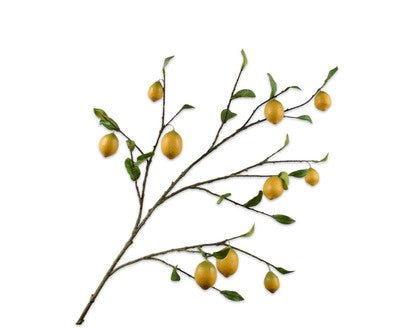 Kunstbloem Citroen Tak Geel | 124 cm - NU PUUR & GROEN
