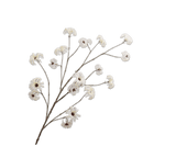 Kunstbloem Clematis Tak Crème | 129 cm