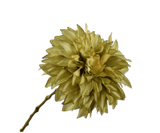 Kunstbloem Dahlia Steel Groen | 82 cm