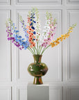 Kunstbloem Delphinium Steel Blauw | 127 cm - NU PUUR & GROEN
