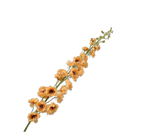 Kunstbloem Delphinium Steel Oranje | 127 cm