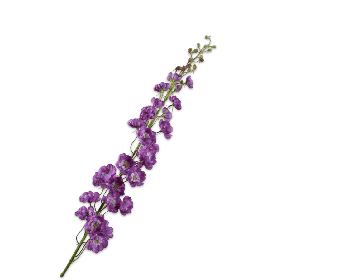 Kunstbloem Delphinium Steel Paars | 127 cm - NU PUUR & GROEN