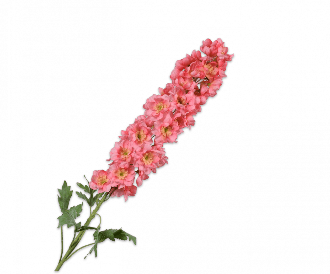 Kunstbloem Delphinium Steel Roze | 114 cm - NU PUUR & GROEN