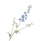 Kunstbloem Delphinium Tak Blauw | 101 cm