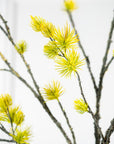 Kunstbloem Den Tak Geel/Groen | 77 cm - NU PUUR & GROEN