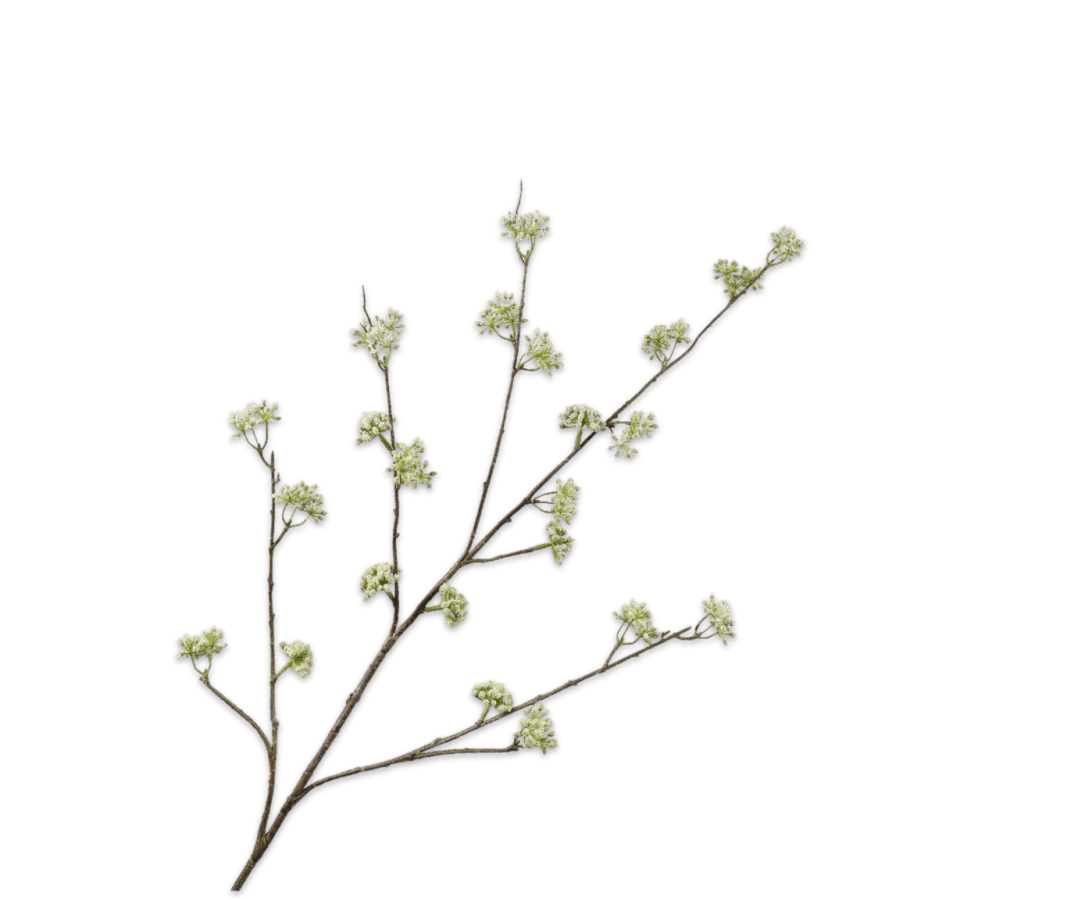 Kunstbloem Dille Tak Groen | 115 cm - NU PUUR & GROEN