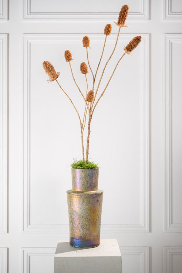 Kunstbloem Distel Tak Bruin | 111 cm - NU PUUR &amp; GROEN
