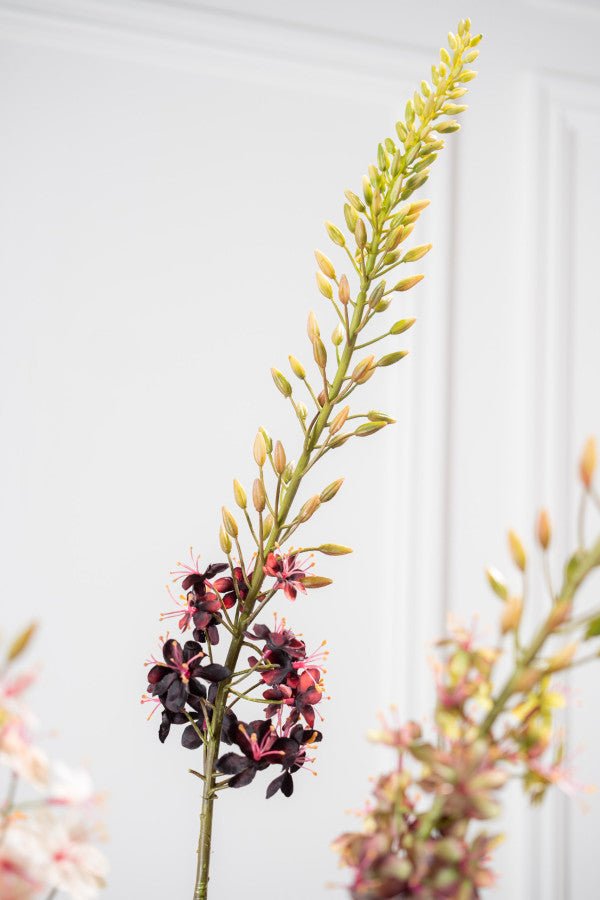 Kunstbloem Eremurus Steel Bordeaux | 107 cm - NU PUUR &amp; GROEN