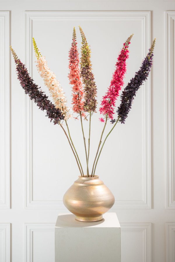 Kunstbloem Eremurus Steel Bordeaux | 109 cm - NU PUUR &amp; GROEN
