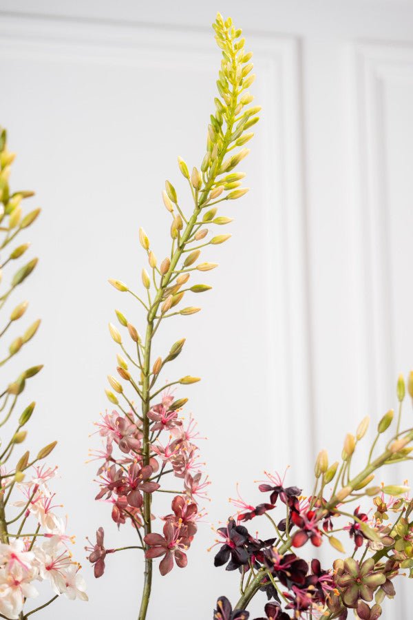 Kunstbloem Eremurus Steel Paars/Bordeaux | 107 cm - NU PUUR &amp; GROEN