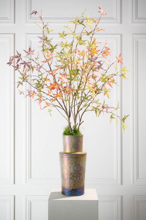 Kunstbloem Esdoorn Tak Groen | 108 cm - NU PUUR &amp; GROEN
