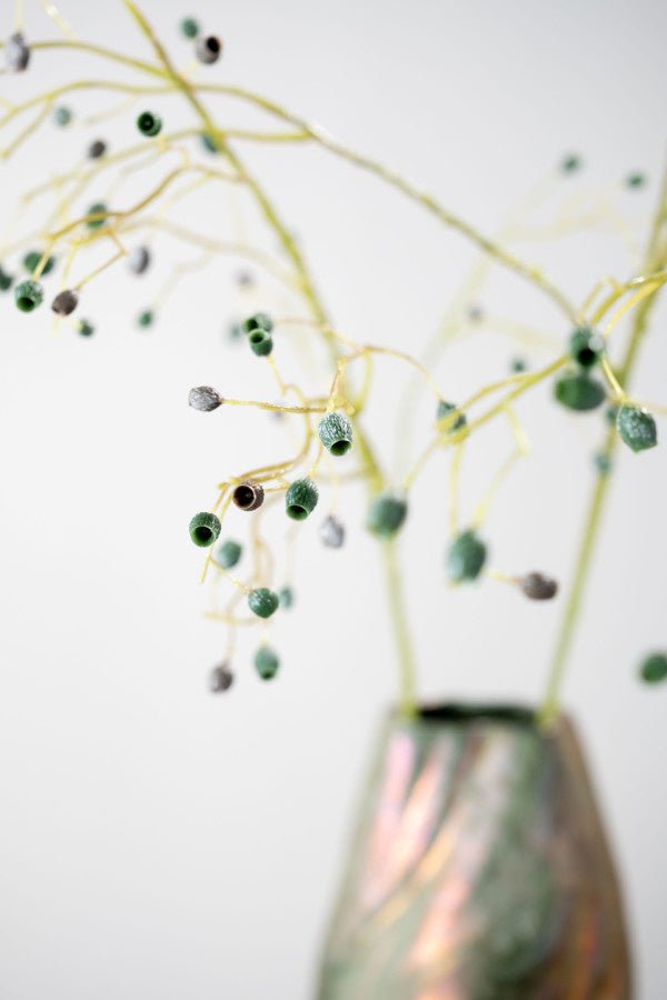Kunstbloem Eucalyptus Tak Groen/Bruin | 115 cm - NU PUUR & GROEN