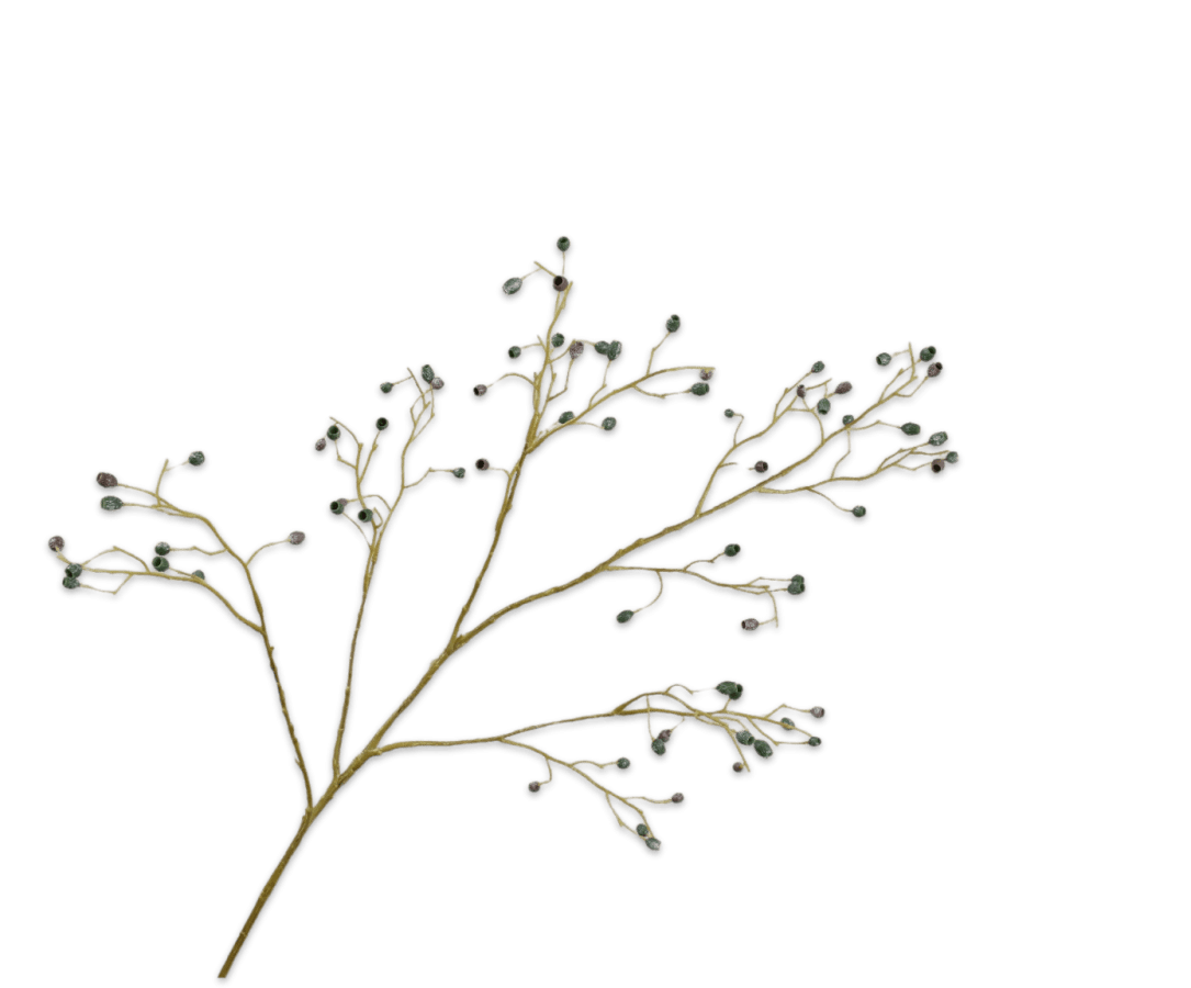 Kunstbloem Eucalyptus Tak Groen/Bruin | 115 cm - NU PUUR & GROEN
