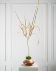 Kunstbloem Gras Tak Groen/Bruin | 132 cm - NU PUUR & GROEN