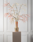 Kunstbloem Gras Tak Roze | 131 cm - NU PUUR & GROEN