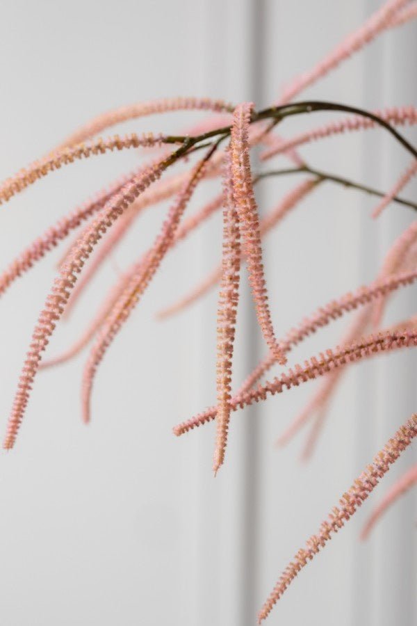 Kunstbloem Gras Tak Roze | 131 cm - NU PUUR & GROEN
