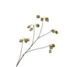 Kunstbloem Hop Tak Groen/Roze | 108 cm