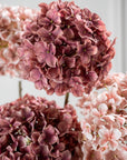 Kunstbloem Hortensia Steel Roze | 70 cm - NU PUUR & GROEN