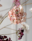 Kunstbloem Hortensia Tak Mauve REAL TOUCH | 121 cm - NU PUUR & GROEN