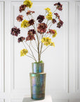 Kunstbloem Hortensia Tak Rood/Bruin | 85 cm - NU PUUR & GROEN