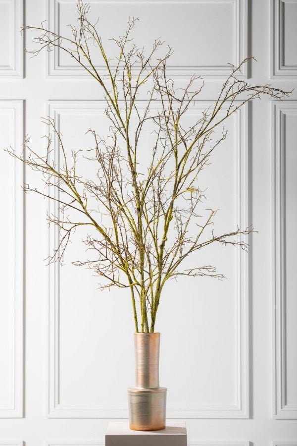Kunstbloem Houttak Bruin/Groen | 134 cm - NU PUUR & GROEN