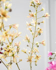Kunstbloem Hyacint Tak Groen/Roze | 111 cm - NU PUUR & GROEN