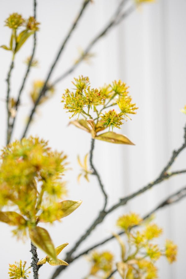 Kunstbloem Kastanje Tak Groen | 112 cm - NU PUUR &amp; GROEN