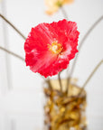 Kunstbloem Klaproos Steel Beauty | 63 cm - NU PUUR & GROEN
