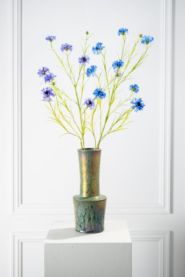 Kunstbloem Korenbloem Tak Blauw | 92 cm - NU PUUR & GROEN