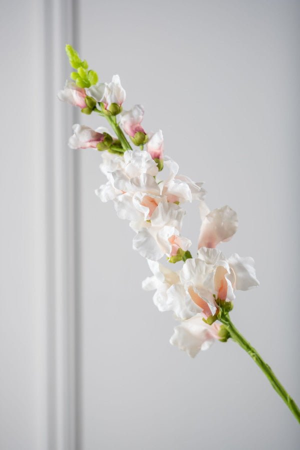 Kunstbloem Leeuwebek Steel Creme/Roze | 81 cm - NU PUUR & GROEN