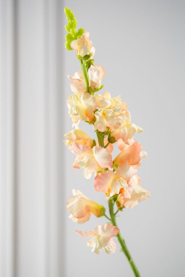 Kunstbloem Leeuwebek Steel Perzik | 81 cm - NU PUUR & GROEN