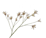 Flor artificial Lirio Rama Lavanda/Crema | 114 cm