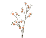 Kunstbloem Perzik Tak Oranje | 114 cm