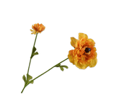 Kunstblume Ranunkel Zweig Gelb Real Touch | 63 cm