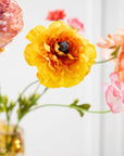 Kunstbloem Ranonkel Tak Geel Real Touch | 63 cm - NU PUUR & GROEN