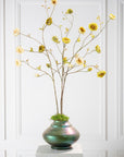 Kunstbloem Roos Tak Groen | 117 cm - NU PUUR & GROEN